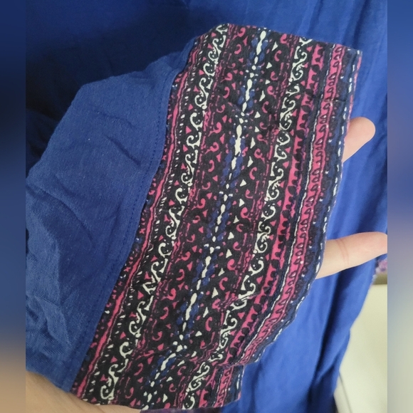 Coolibar Bamboo Blue Purple Long Sleeve 50+ UV Protection Cover-up Size 3X - Picture 2 of 12